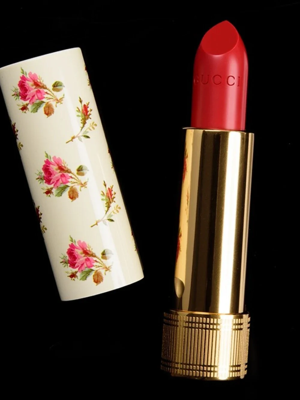 🧚‍♀️#25 GOLDIE RED Gucci MINI Rouge A Levres Voile Lip Colour Lipstick NWT
